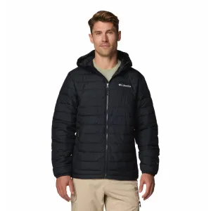 Columbia Men Black Powder Lite II Hooded Jacket runway show Clue