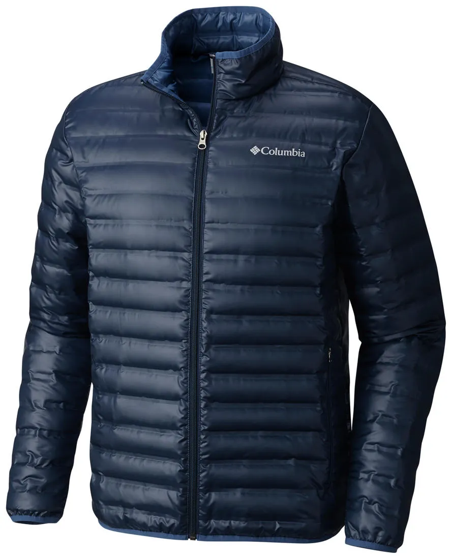 Columbia Men Blue Flash Forward Down Jacket Proclaim Bonded Seam Technology