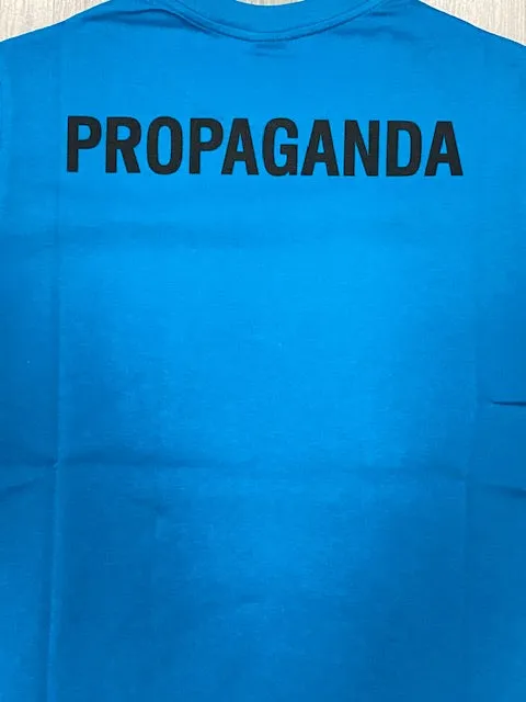 NoSideSeams Propaganda T-shirt Logo 092 59 turchese