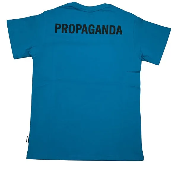Timeless Look Wear Active Trend Look Propaganda T-shirt Logo 092 59 turchese