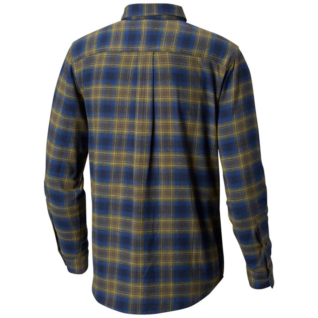 Frost Glow Simple Fashion Columbia Men Blue Boulder Ridge Long Sleeve Flannel