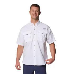 Cold Weather Outfit Columbia Men White Bahama II S/S Shirt (Sun Protection)