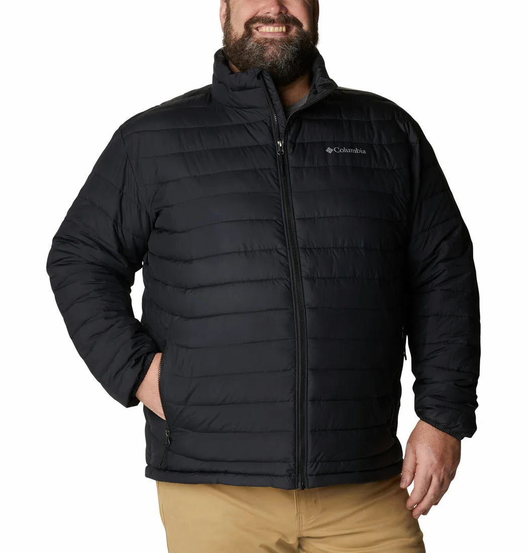 Columbia Men Black Powder Lite Jacket Regular Fit