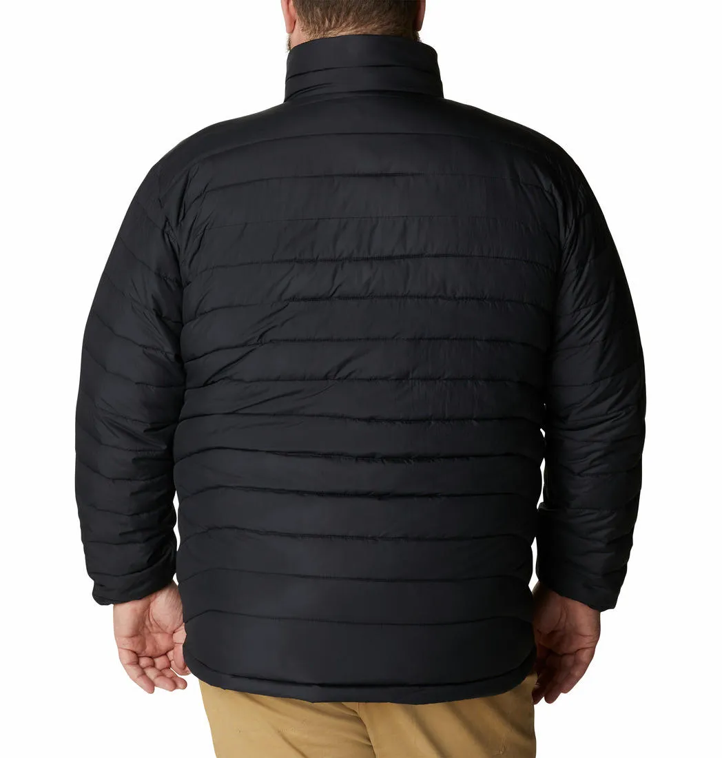 Columbia Men Black Powder Lite Jacket Casual Comfort graduation