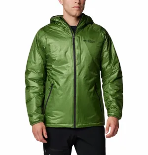 Polyfill Layer Integration Adjustable Hem System Columbia Men Green Arch Rock II Hooded Jacket