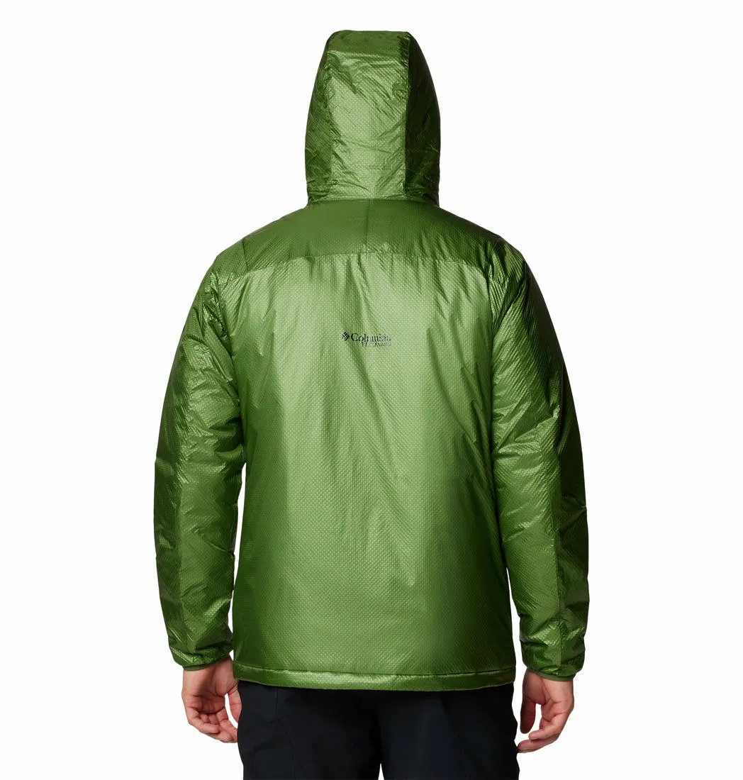 Columbia Men Green Arch Rock II Hooded Jacket Consciousness