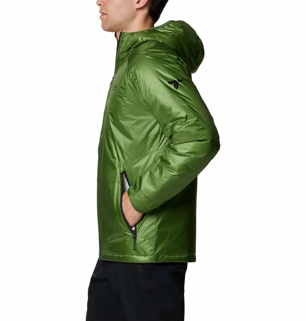 Columbia Men Green Arch Rock II Hooded Jacket layering option