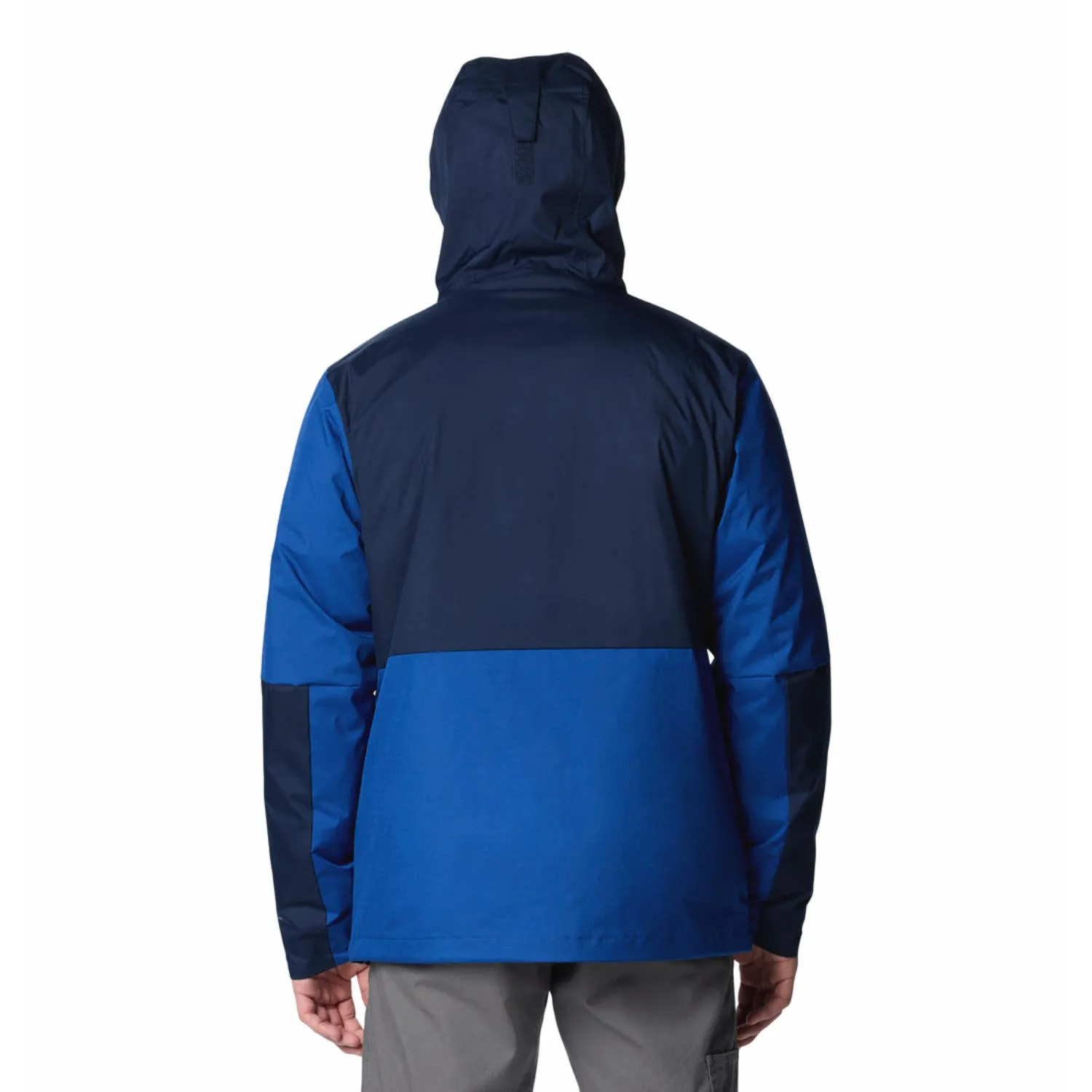 Columbia Men Blue Point Park Interchange Jacket Illustrate
