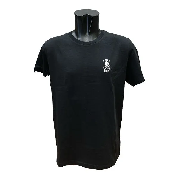 C1RCA T-shirt Lopez da uomo manica corta LTS003 black cotton material Essential Top