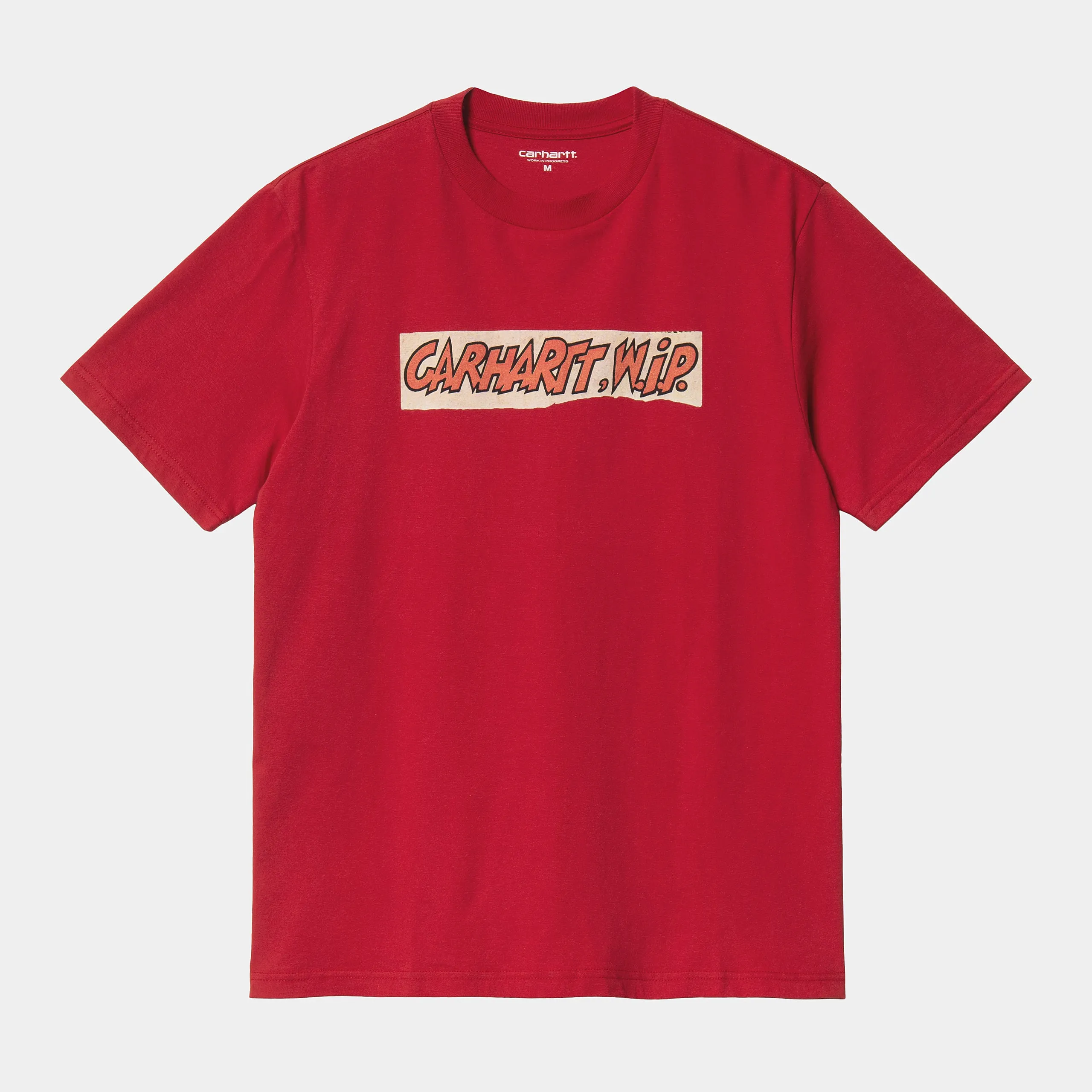 Carhartt maglietta manica corta da uomo Sing Painter I030172 177 XX 03 rosso Minimal Fit Seasonal Comfort Style