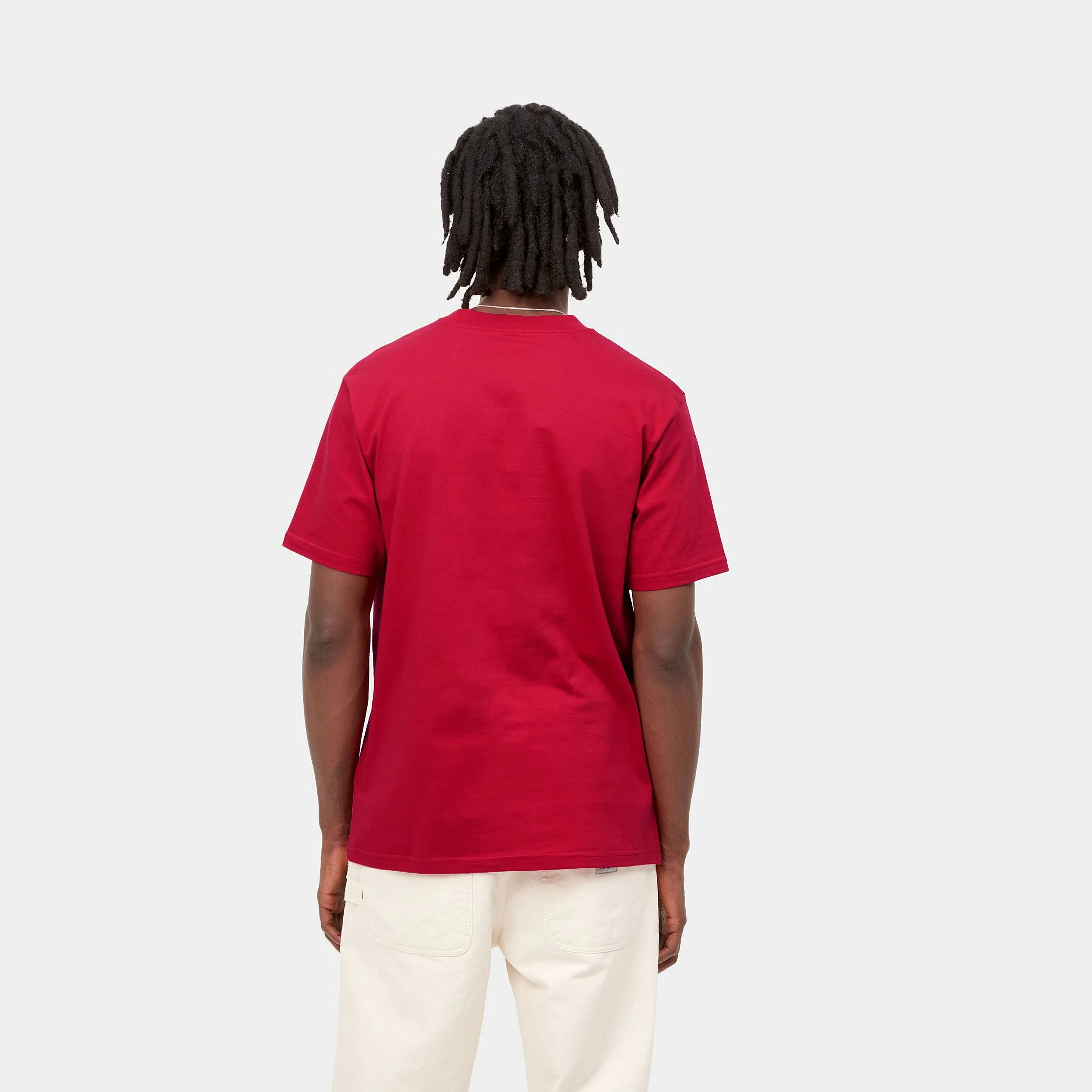 Carhartt maglietta manica corta da uomo Sing Painter I030172 177 XX 03 rosso Light Flex