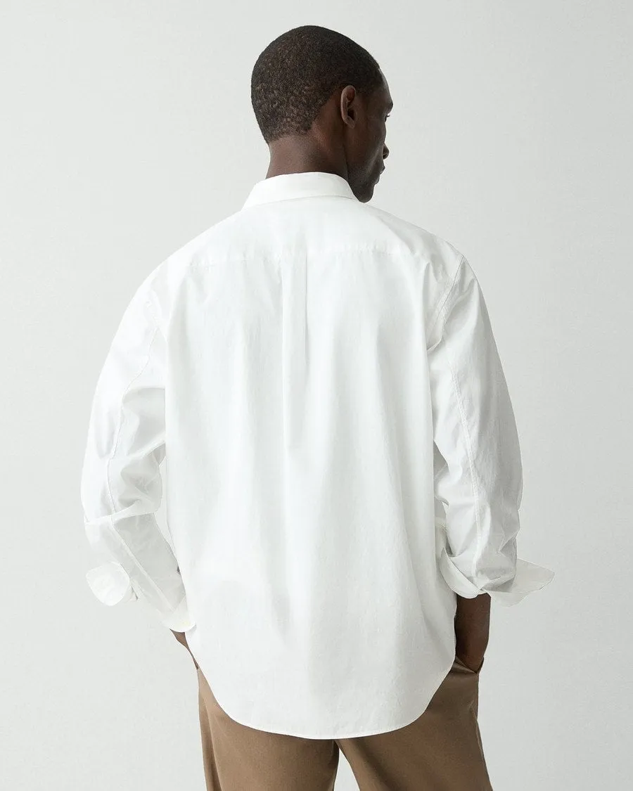 Theory Weekend Shirt - White CompactPackaging