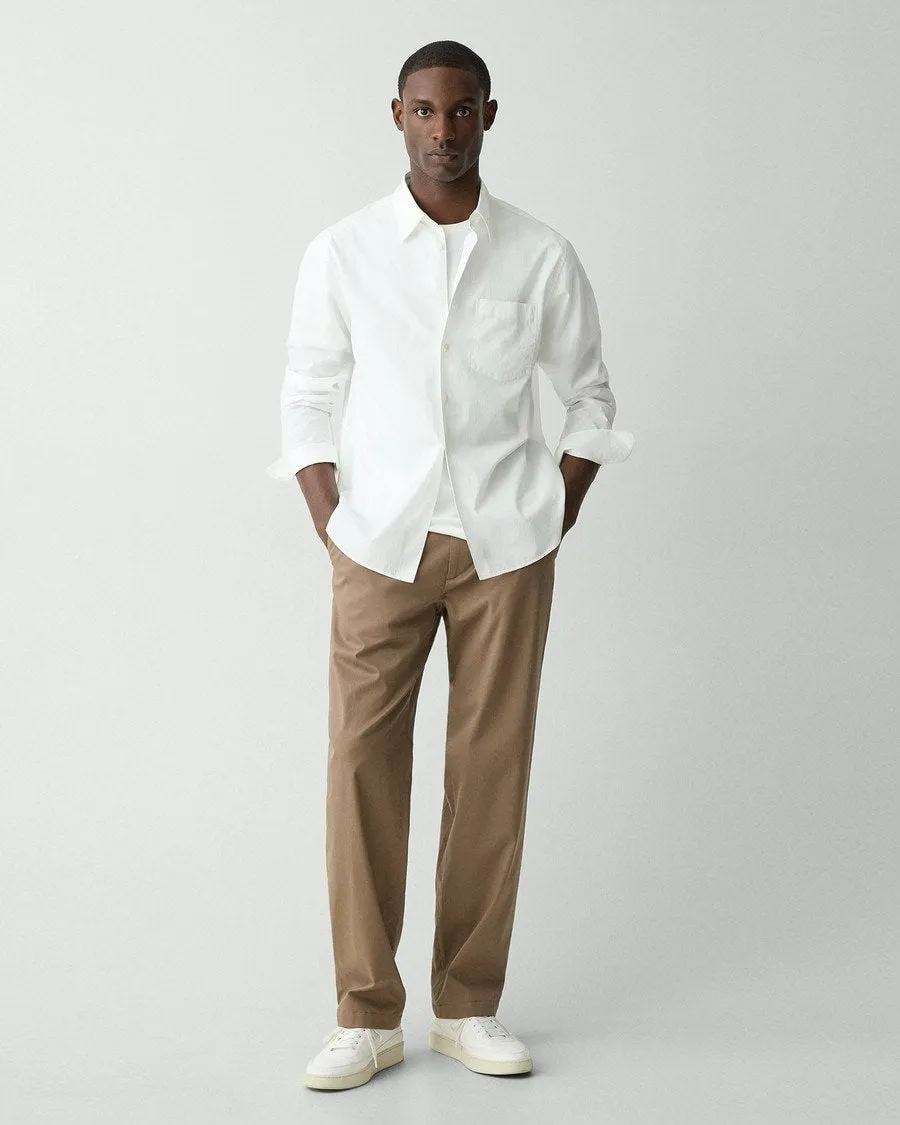 Theory Weekend Shirt - White Pure Cotton