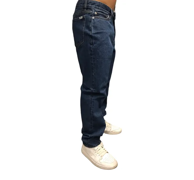 Obey pantalone jeans Bender 142010072 9493100 blu Travel Essential Blended Style