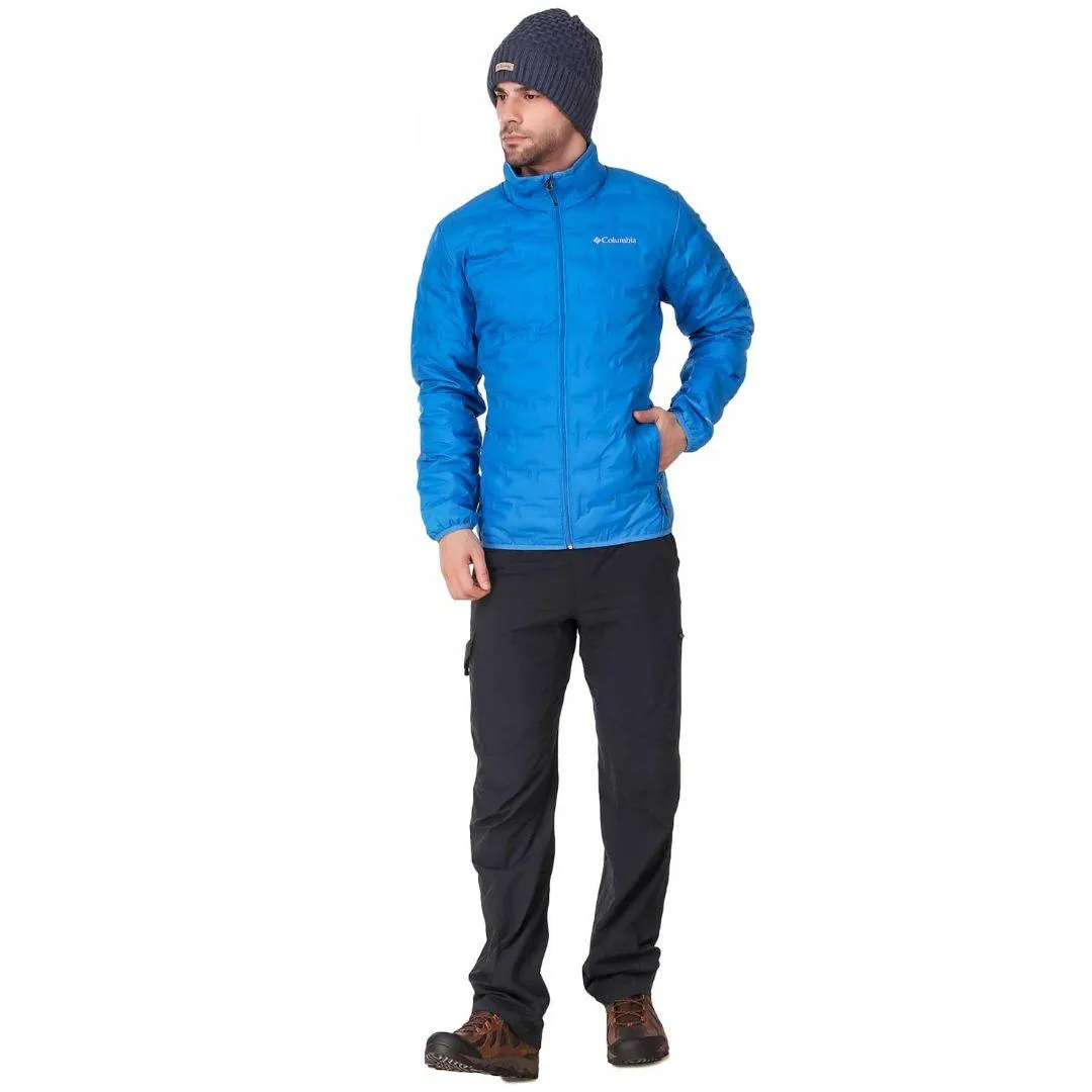 thrift - store find Columbia Men Blue Delta Ridge Down Jacket