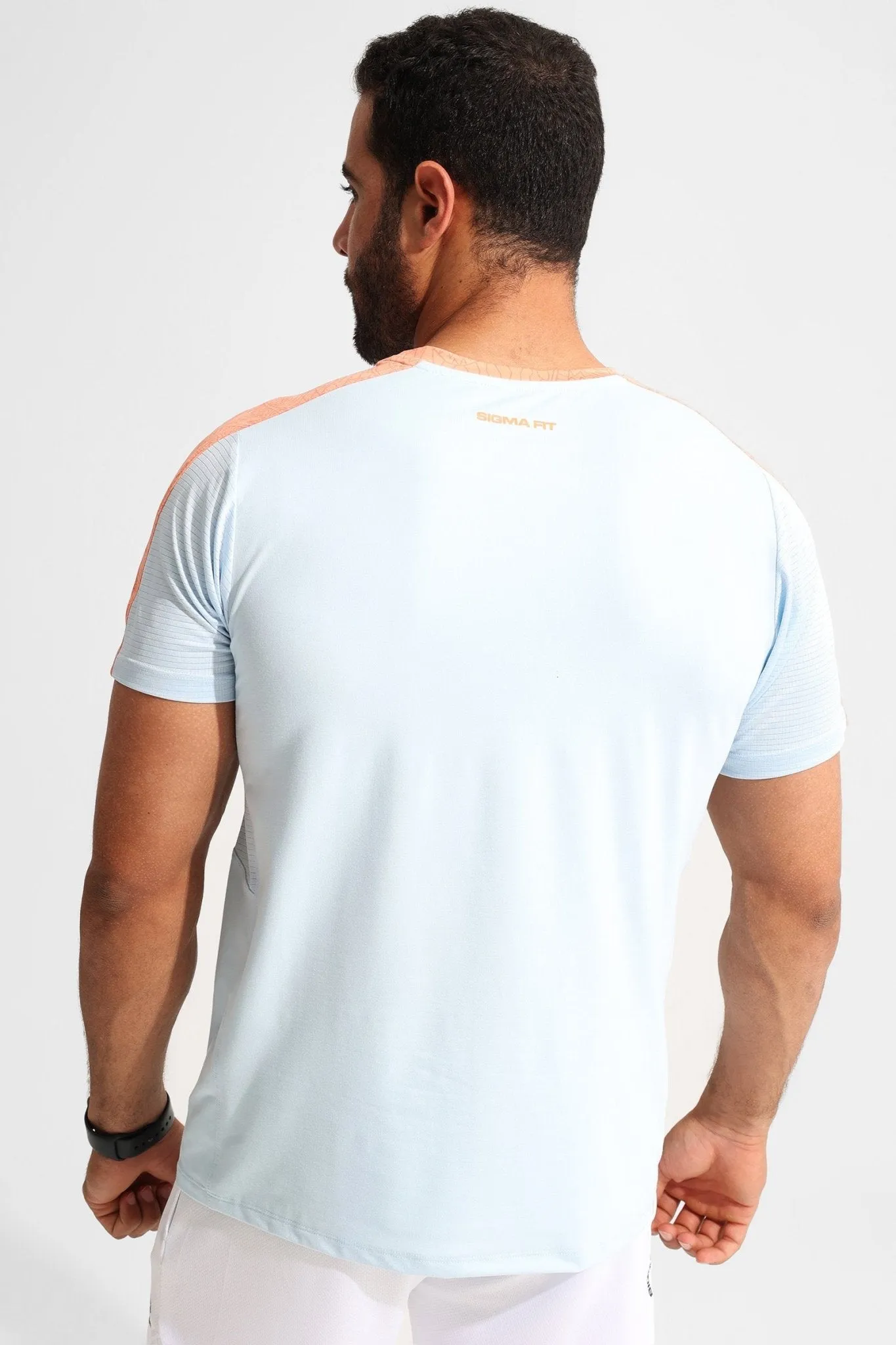 WrinkleResistant Fabric NonRestrictive Cut Nantucket Breeze Contrast Tee