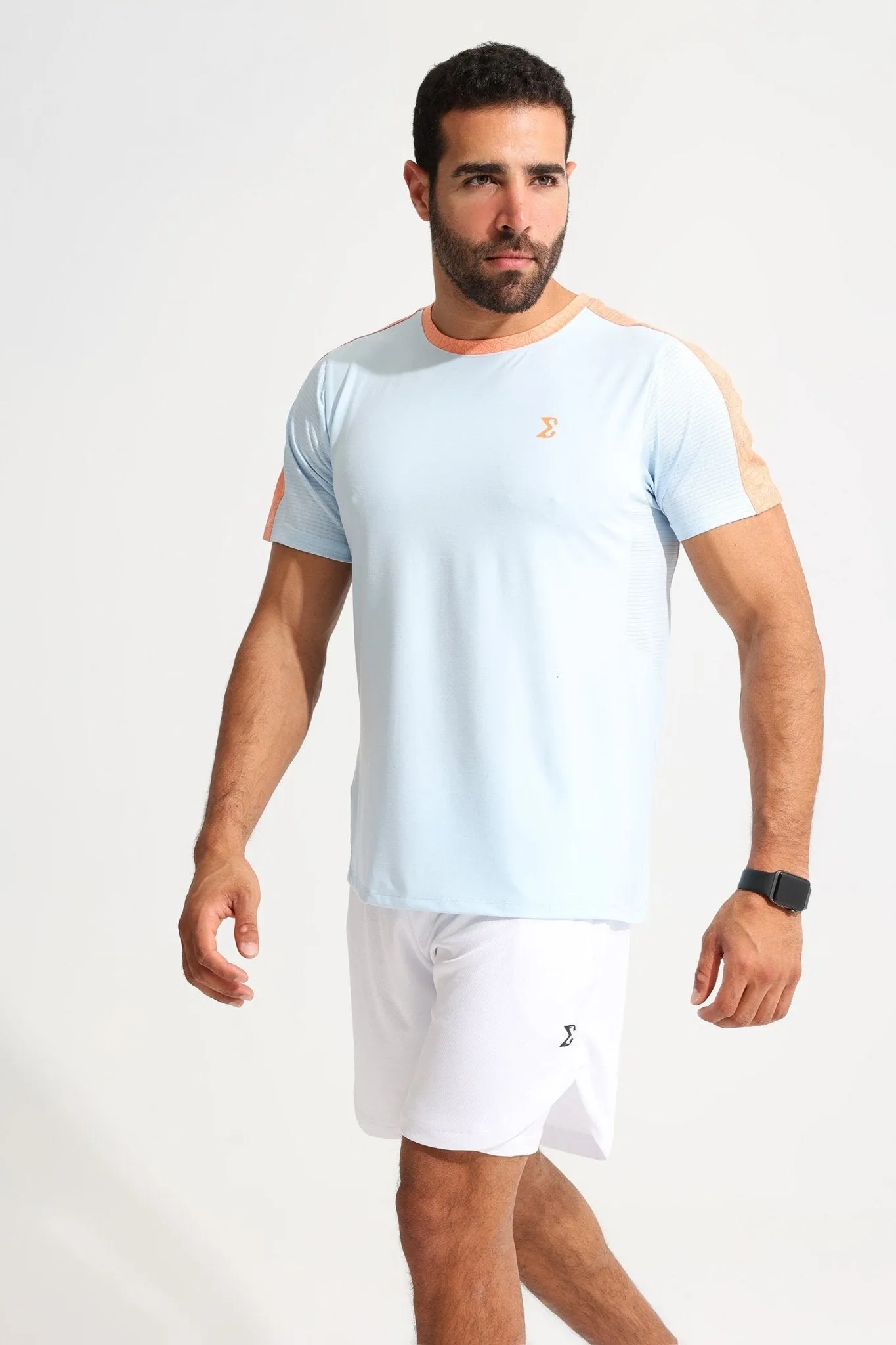 NonIrritating Seams Stage Feel Nantucket Breeze Contrast Tee