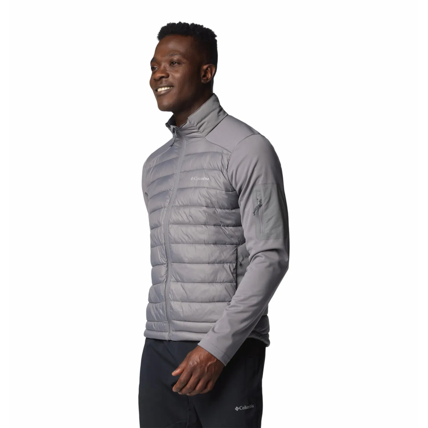 Lightweight Layer Columbia Men Grey Columbia Tech Hybrid Softshell
