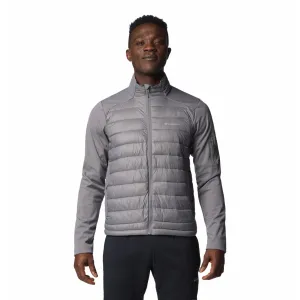 Columbia Men Grey Columbia Tech Hybrid Softshell movement Frictionless Cuffs