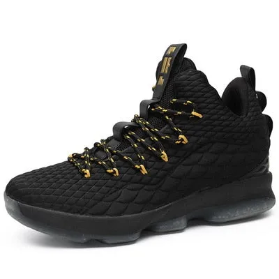 Traction Pod Layout Impact Protection Technology New High Top Basketball Shoes
