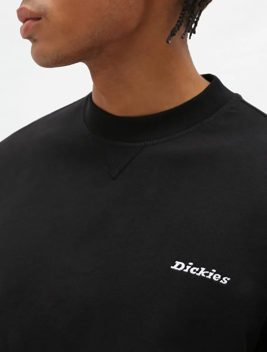 Dickies Felpa girocollo da uomo Loretto DK0A4XCRBLK nero Active Wearable