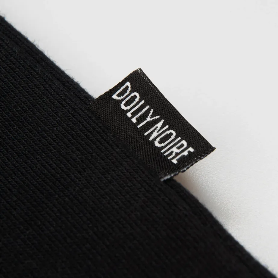 Breathable Layer dancing suitable Dolly Noire Logo Maioliche Crewneck SW009-SD-01 black