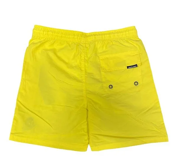RollUpFasten Summer Ready Santa Cruz costume da mare a pantaloncino Swimshort Classic Dot giallo