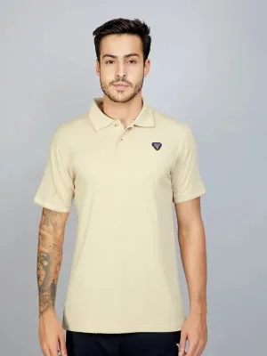 Men Solid Slim Fit Polo T-shirt with TECHNO COOL  Active Flex Golf Outfit