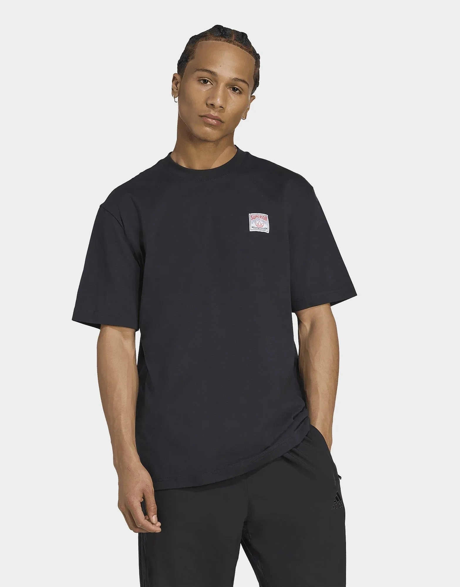 Wabash Loose T-Shirt homecoming Raw Edge Hem