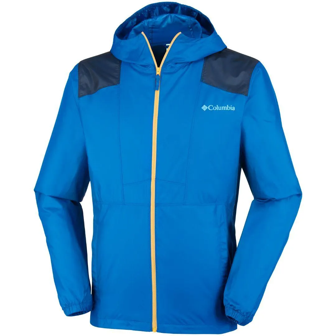 formal dinner suitable for promotional activities Columbia Men Navy Blue Flashback Windbreaker