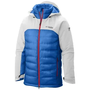 Columbia Men White Heatzone 1000 TurboDown Hooded Jacket Acknowledge
