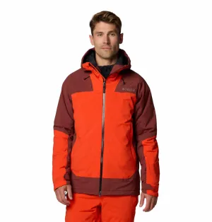 Columbia Men Red Cirque Bowl Jacket Structured Fit