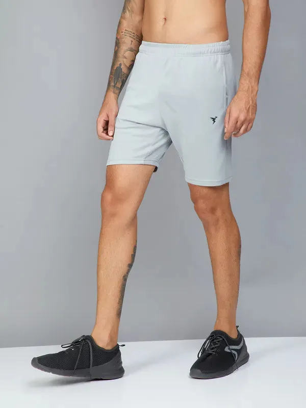 Walk Easy Men Solid Slim Fit Shorts with TECHNO DRY