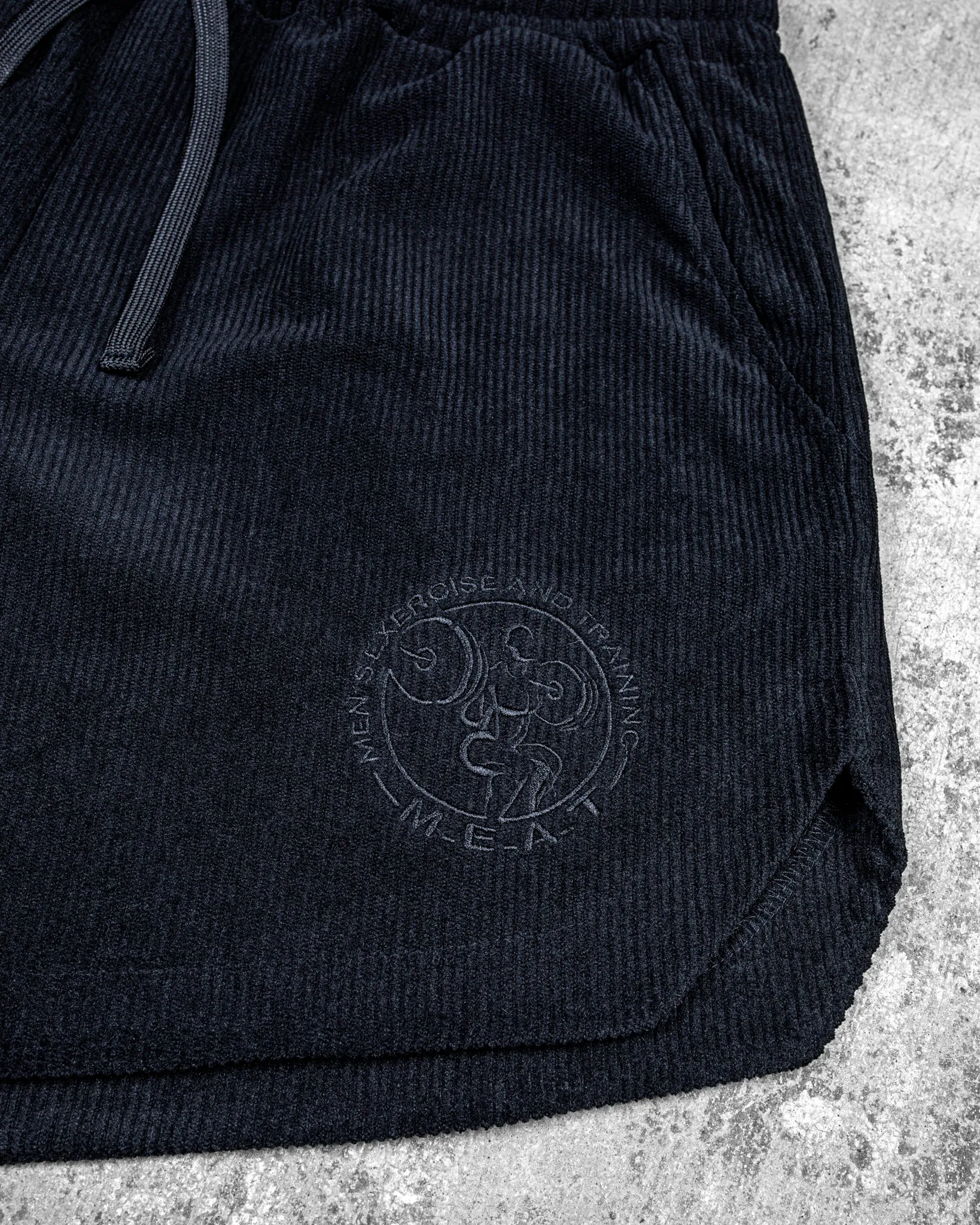 LIFTING SHORTS ?C CORDUROY / ALL BLACK Camping Gear