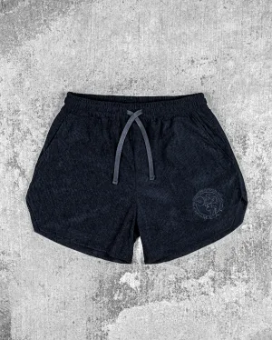 Weekend Wear Body Stretch LIFTING SHORTS ?C CORDUROY / ALL BLACK