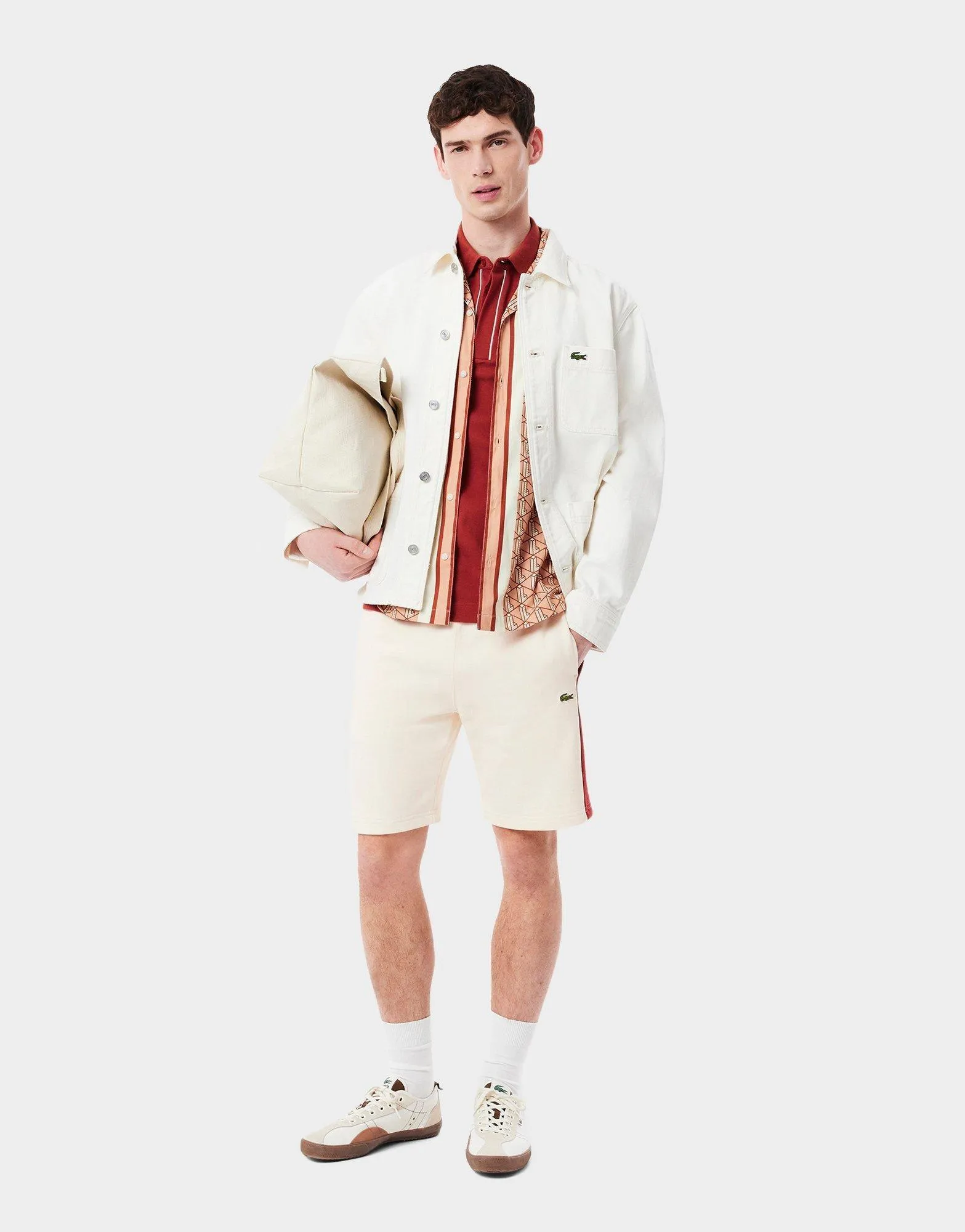 Adaptive Tension Control Cotton shorts ??????? ????? Cotton Fleece Colorblock | ?????