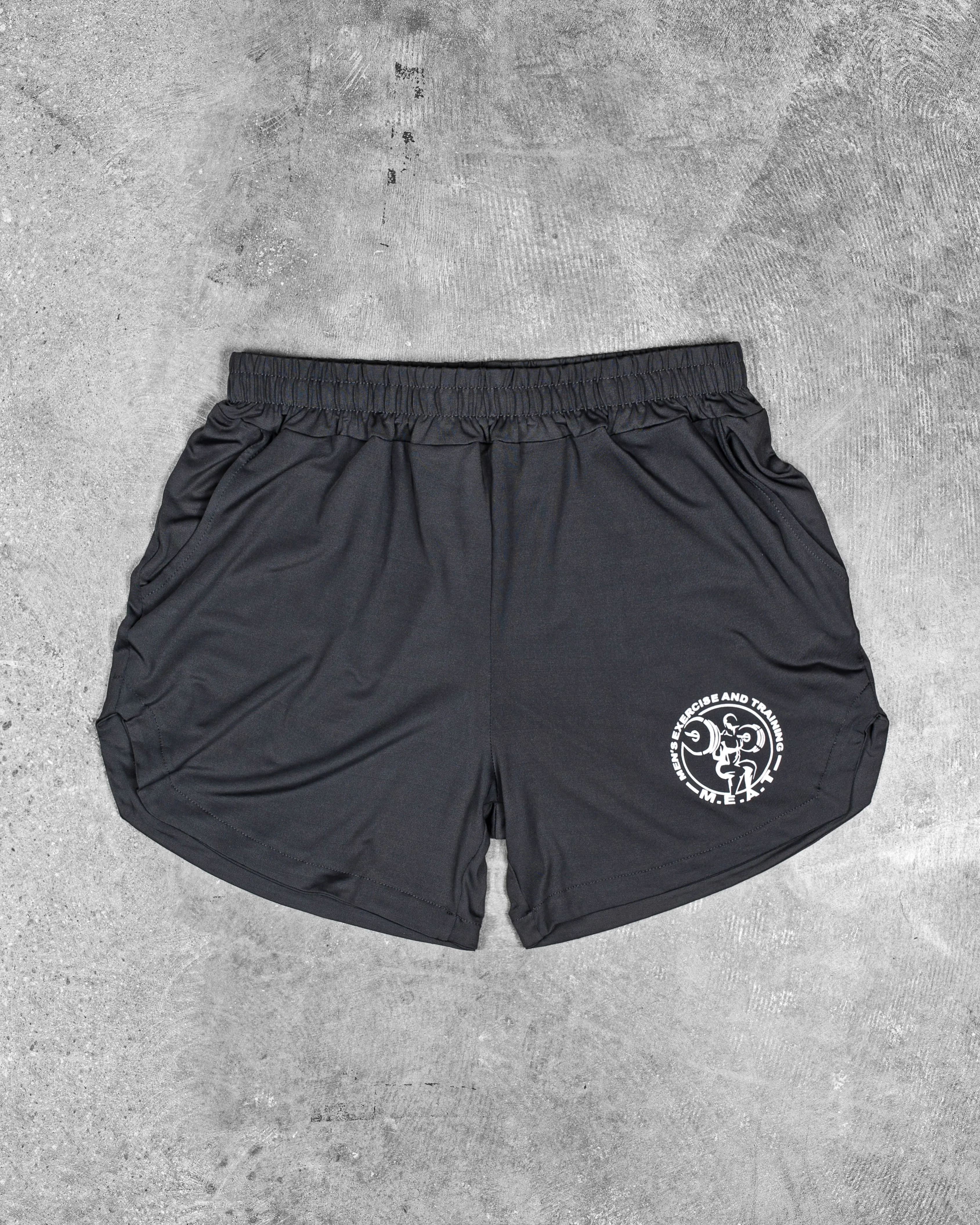 Cool Touch Fit LIFTING SHORTS ?C CLASSIC / CHARCOAL GREY