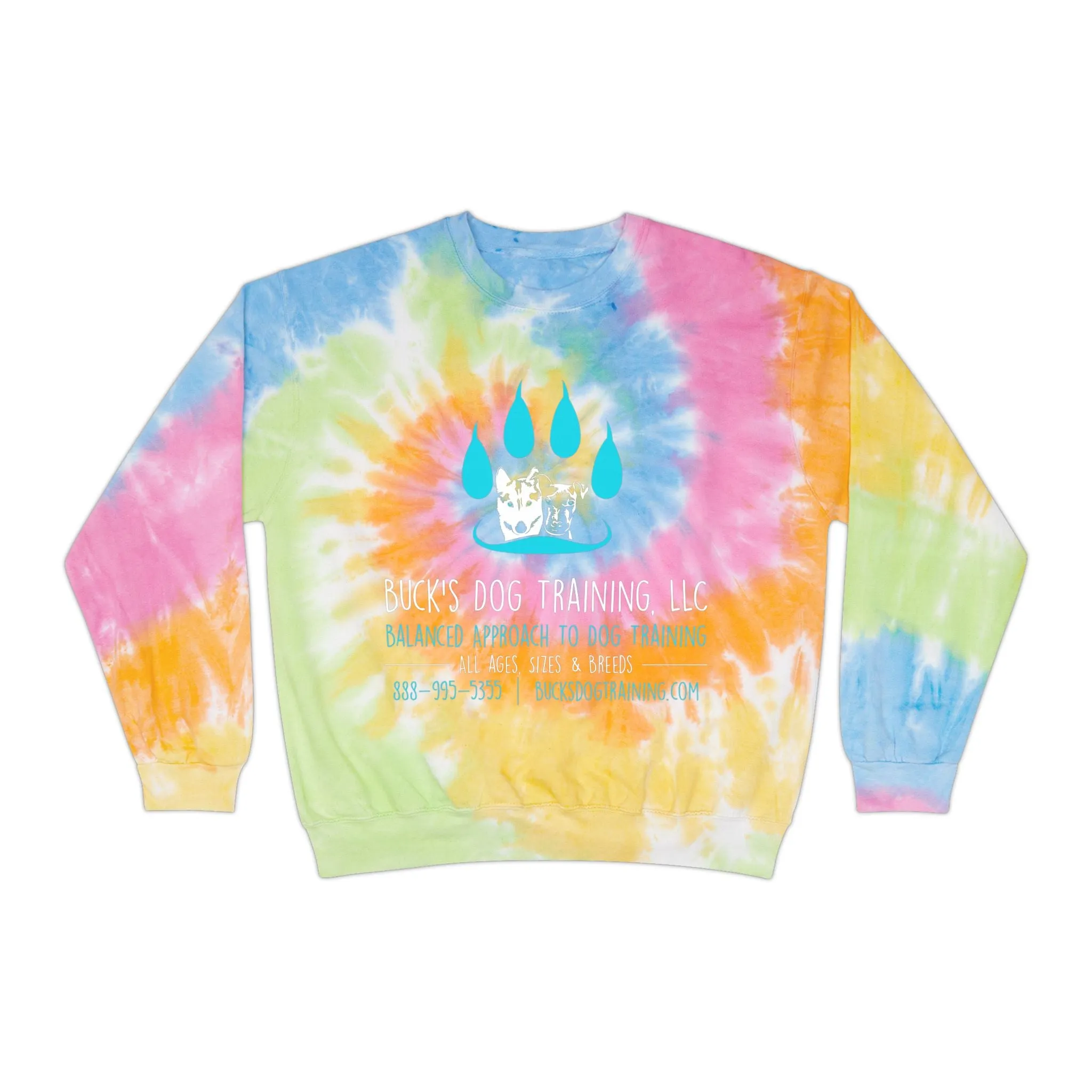 product anniversary charm Unisex Tie-Dye Sweatshirt