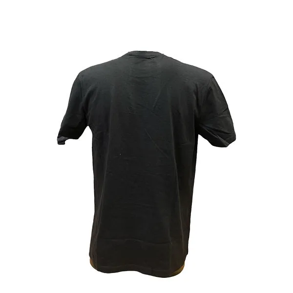 C1RCA maglietta manica corta da uomo Bone  MTS146 nero Anti Bacterial Treatment Plus size confidence