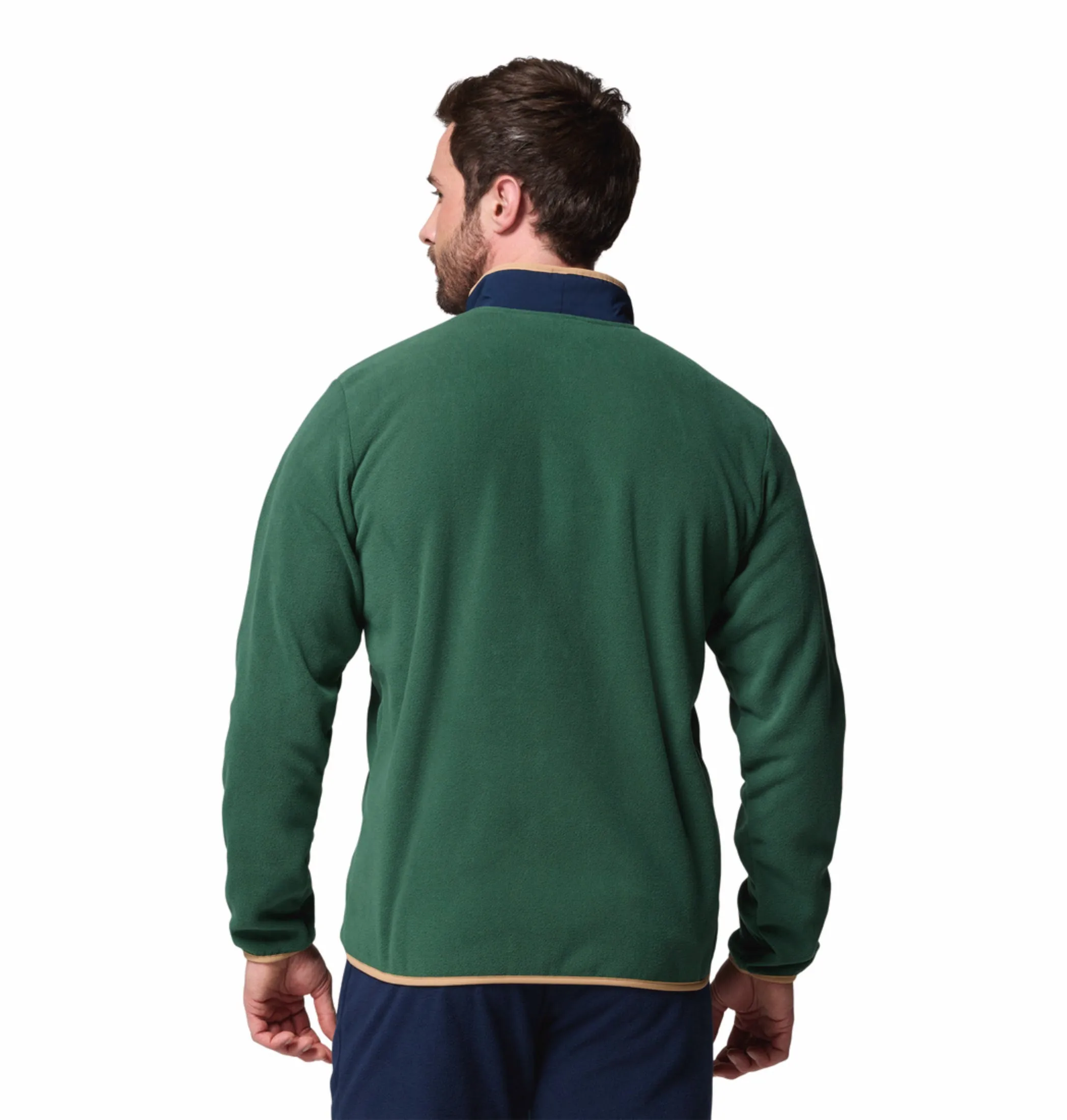 Backyard Relax Fresh Weather Columbia Men Green Sequoia Grove Fleece Jacket