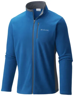 Columbia Men Blue Lost Peak Full Zip Fleece Cold Day