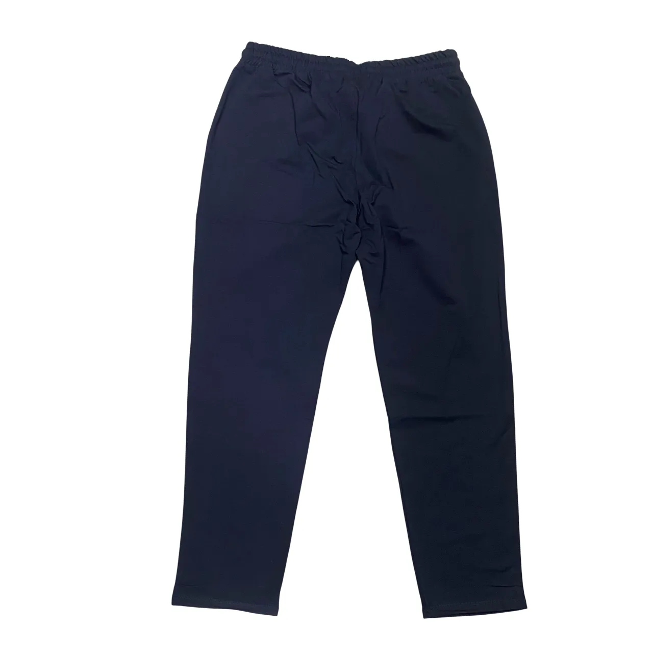 Sporty Support Hangar93 pantalone sportivo da uomo largo al fondo in cotne jersey z225U BLU01 blu