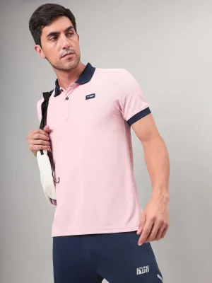Men Solid Slim Fit Polo Sports T-shirt with MATPIQ Professional Comfort Quick Fit