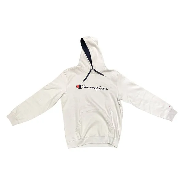 Champion Felpa con cappuccio 212064 F18 ES032 bianco Comfy Outerwear Soft Feel