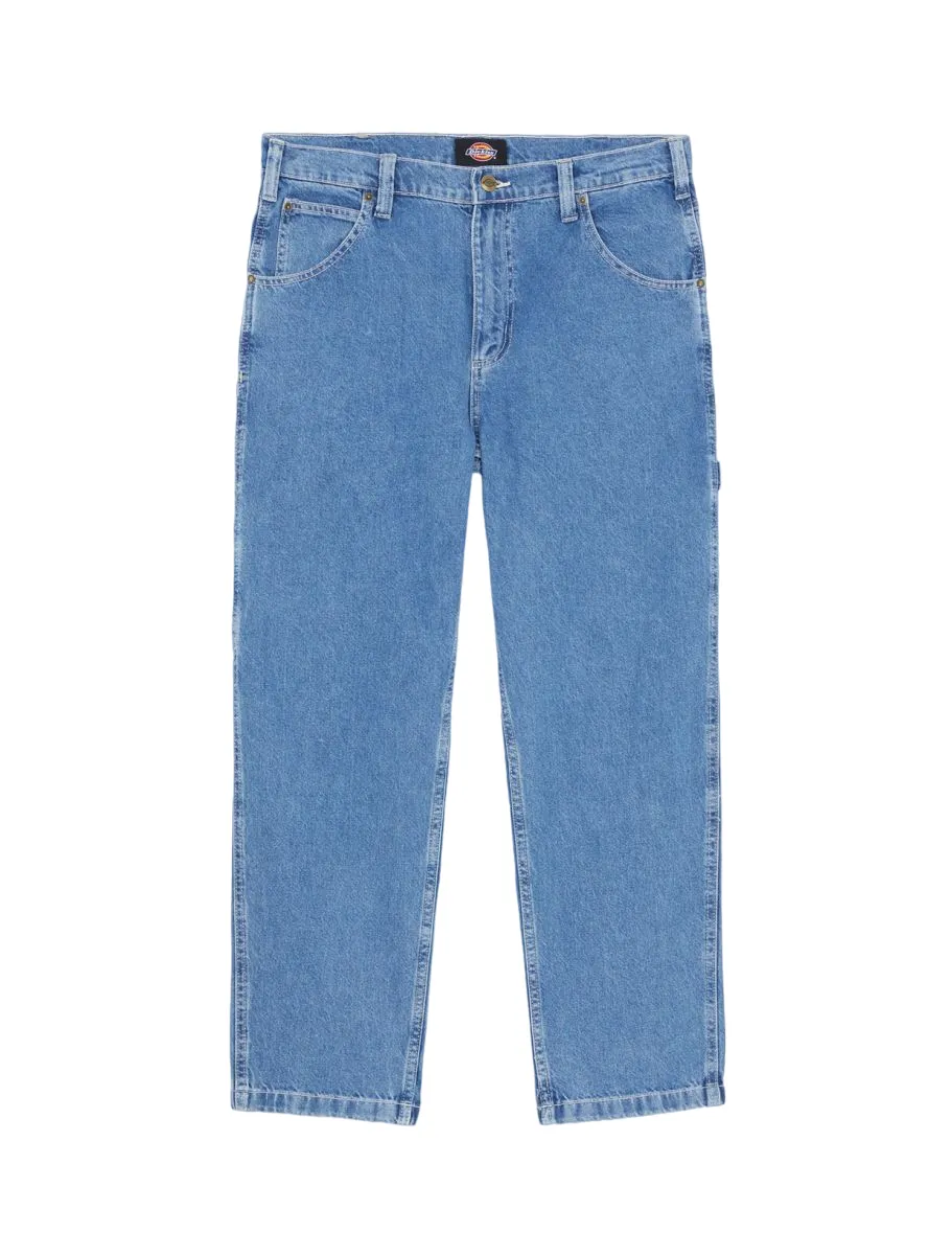 Dickies pantalone jeans da uomo Garyville DK0A4XECCLB1 blu medio Outdoor Adventure Adult Fashion Student Outfit Earthy