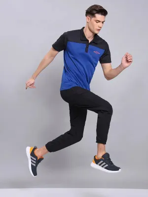 Corporate Event Men Colorblock Relax Fit Polo T-shirt with TECHNO COOL 