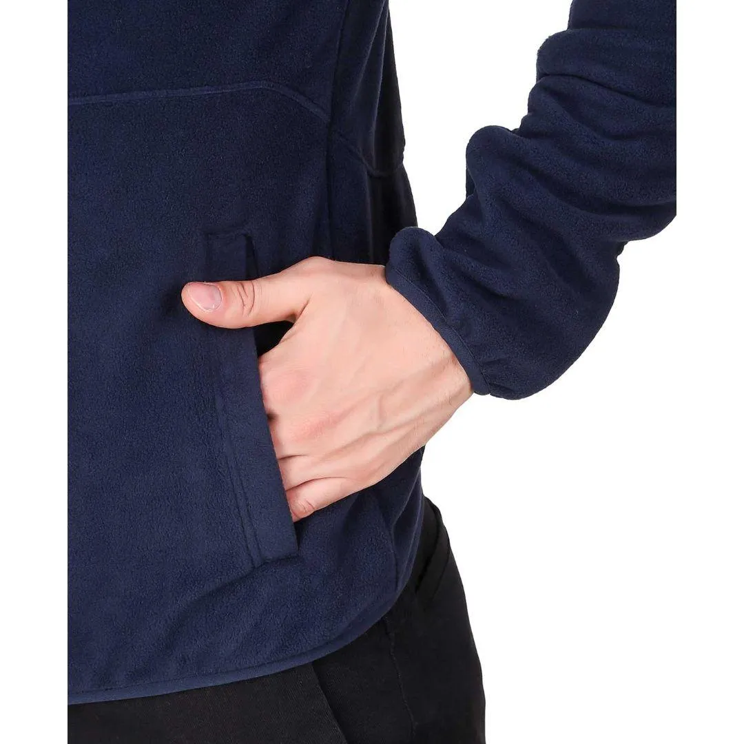 Columbia Men Blue Basin Trail Fleece Full Zip Style Chill Functional Comfort Outfit