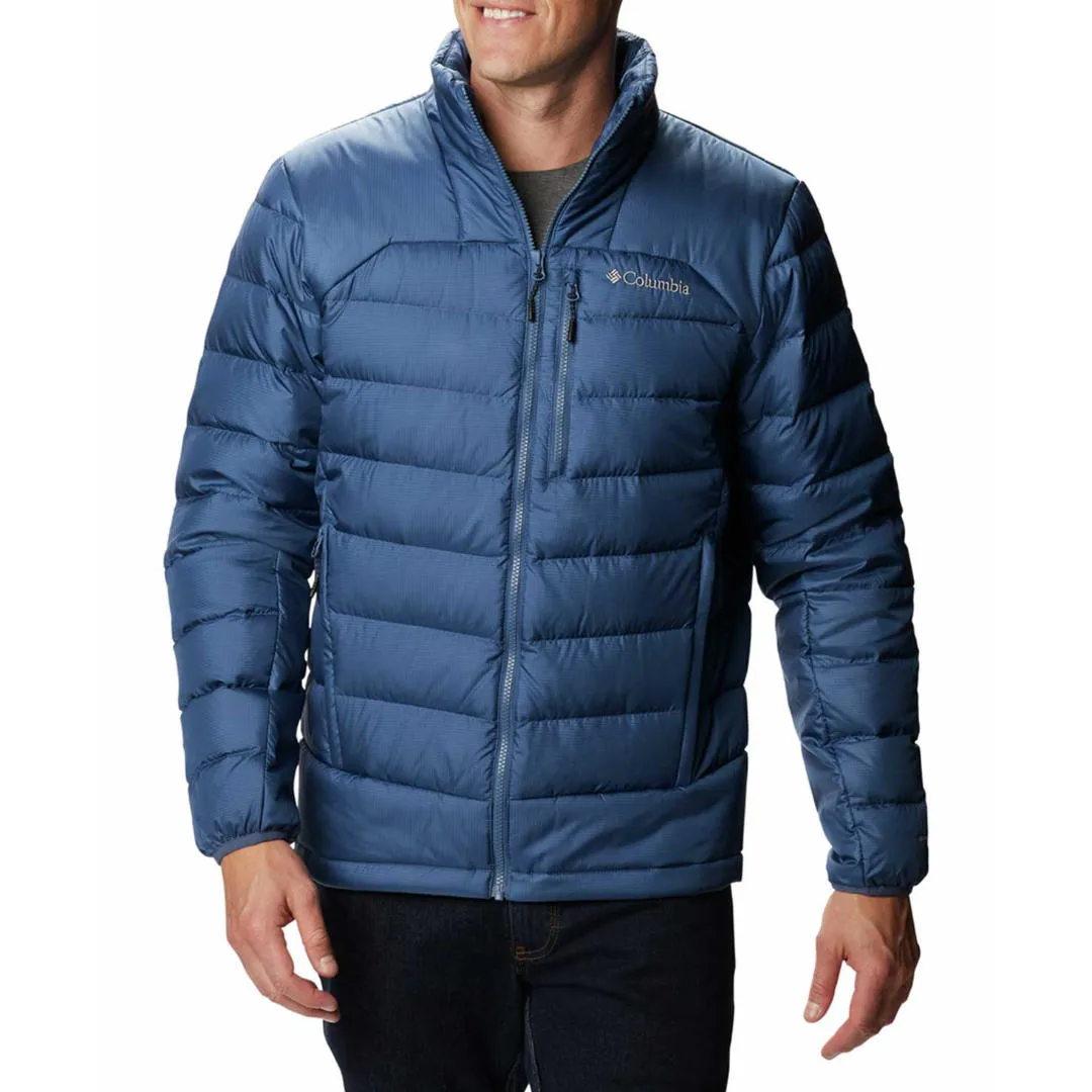 Flex Stretch Material Speak Columbia Men Blue Autumn Park Down Jacket