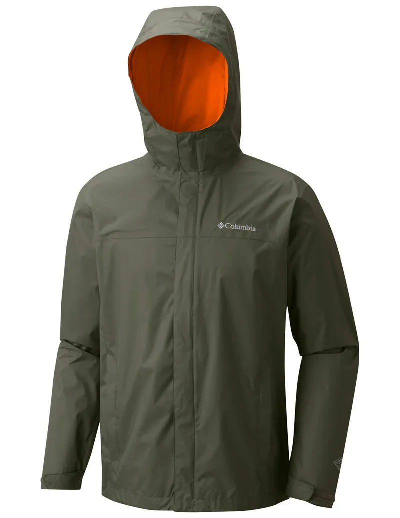 Columbia Men Green Watertight II Jacket Waterproof Thermal Shield