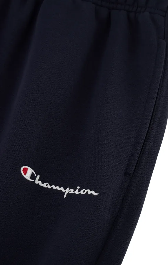 Champion pantalone sportivo da uomo con orlo diritto 220294 BS501 blu Training Pants StretchableWaist